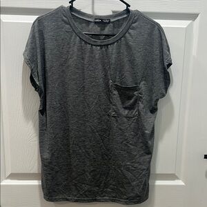 SHEIN Gray Short Sleeve Tee